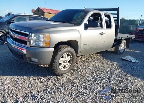 2008 Chevrolet Silverado 1500 Lt1 из США, поврежденный, VIN 2GCEK19J381129156